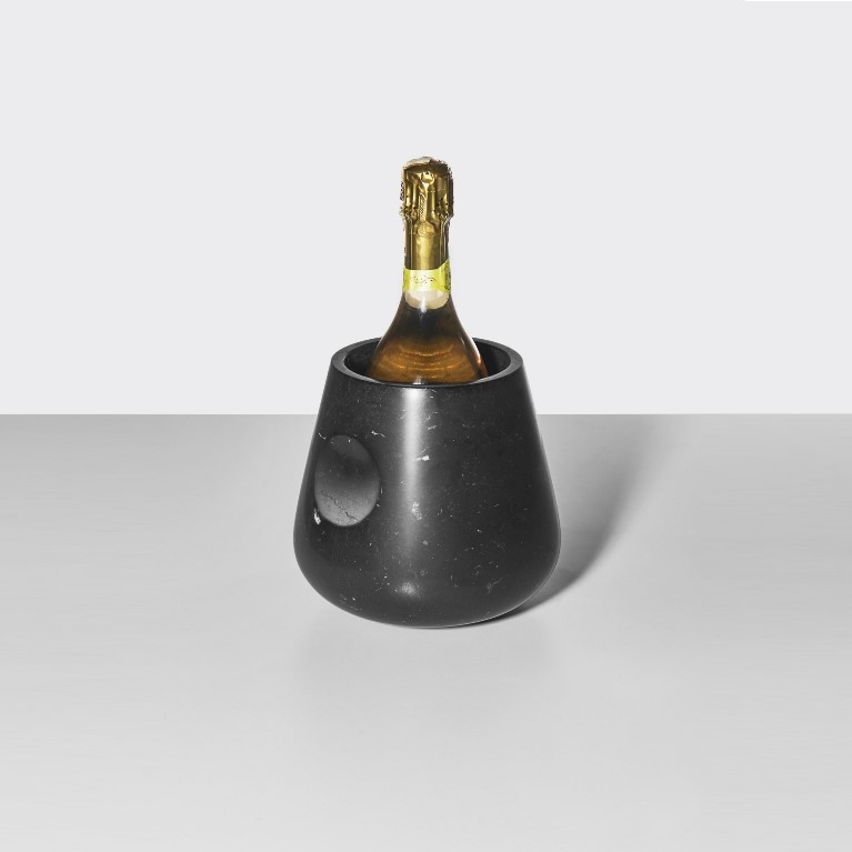 champagne bucket in marble